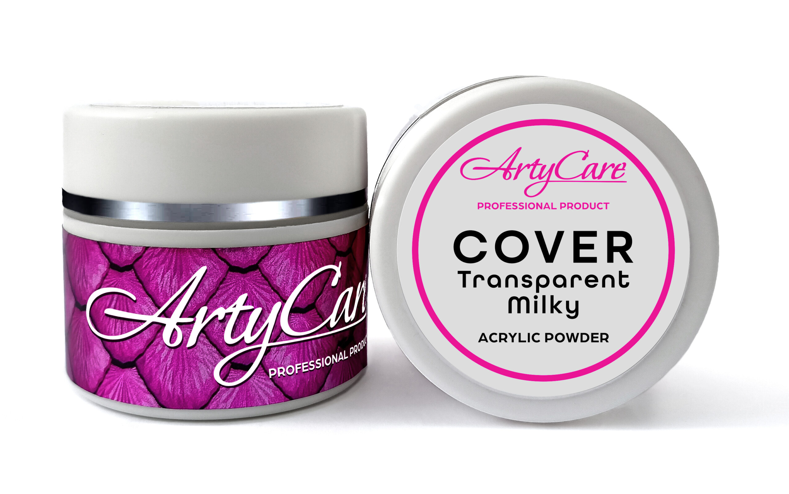 Transparent Milky Acrylic Powder 200gr
