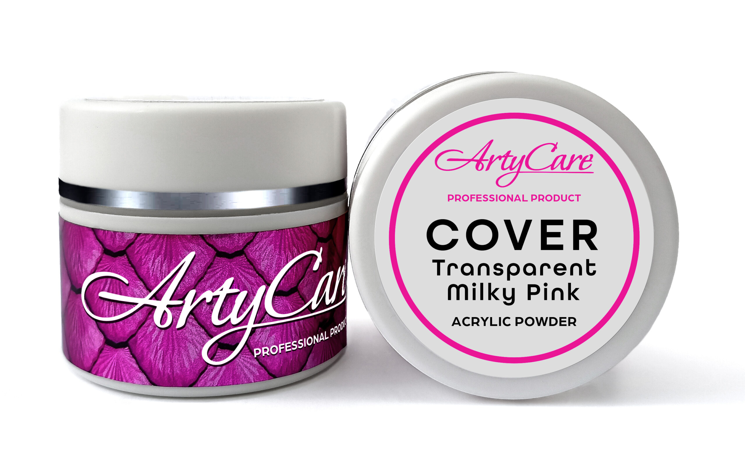 Transparent Milky Pink Acrylic Powder 200gr