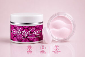 Transparent Milky Pink Acrylic Powder