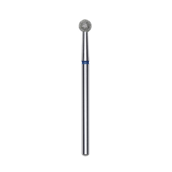 DIAMOND NAIL DRILL BIT BALL BLUE HEAD EXPERT 4MM - Image 2