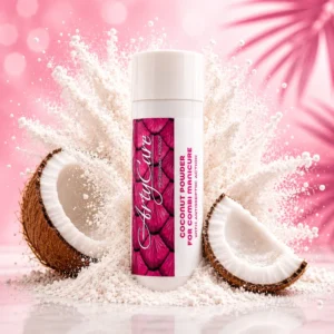 Coconut powder for combi manicure