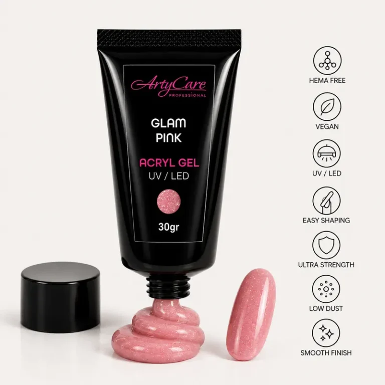 Acryl Gel Glam pink 30gr