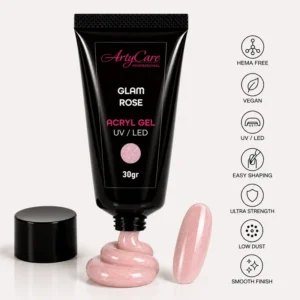 Acryl Gel Glam Rose 30gr
