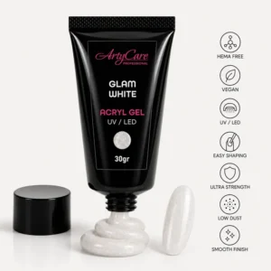 Acryl Gel Glam white 30 gr
