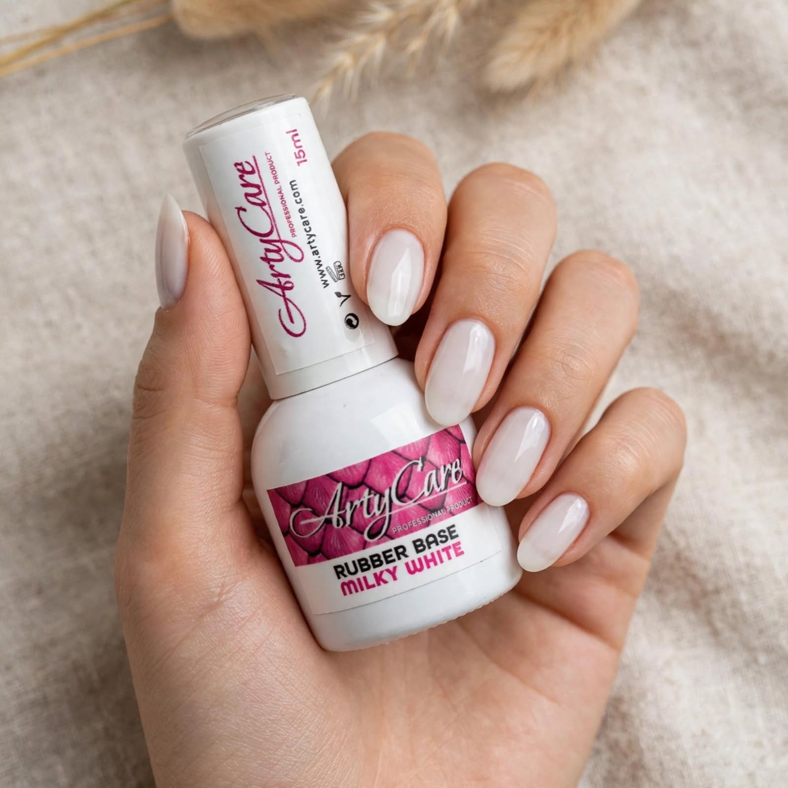 Rubber base Milky white 15ml - Image 4