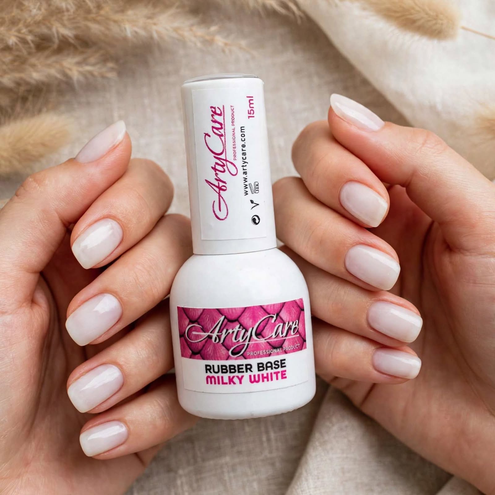 Rubber base Milky white 15ml - Image 3