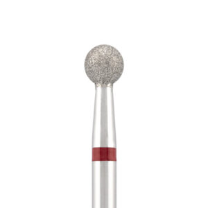 Diamond bit "ball" red, Ø4,0 mm